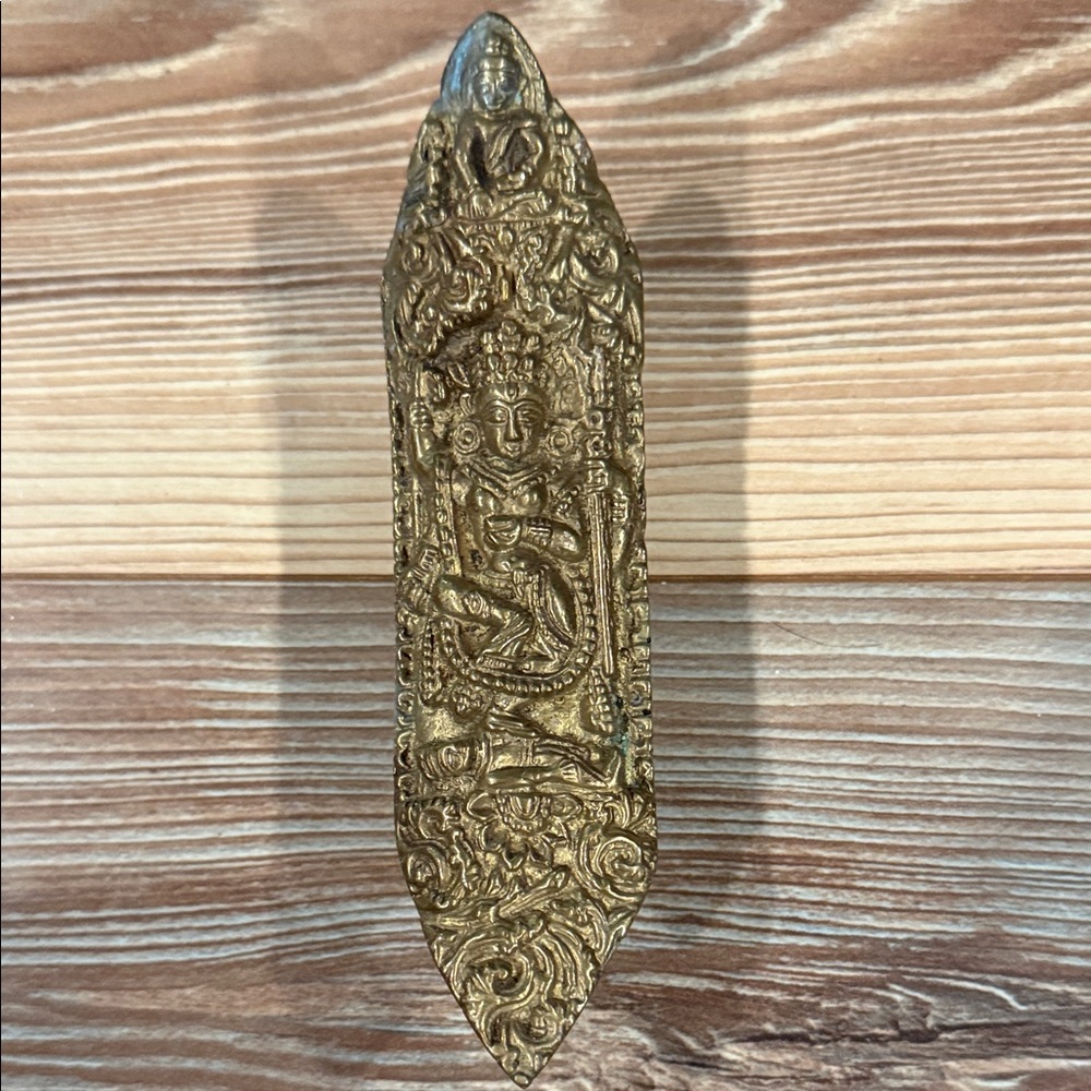 Brass doorknob